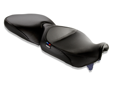 Sargent's cycle gear for the BMW R 1300 RT is the Performance Plus aftermarket motorcycle seat, low version, all black.